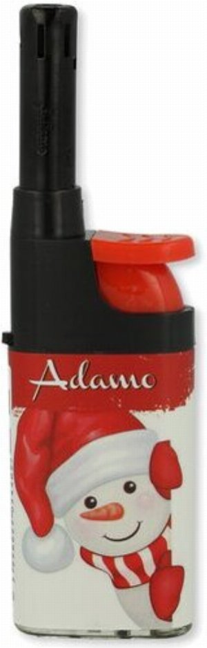 Adamo Mini-Stabfeuerzeug Weihnachtsserie – Motiv Schneemann