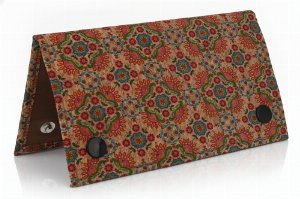 Angelo Kork-Drehertasche mit Ornamentmuster – Feinschnittbeutel Nr. 1v6