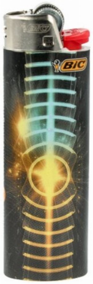 BIC Einwegfeuerzeug – Futuristic Serie 2v8
