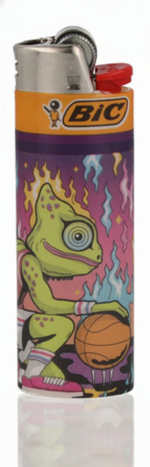 BIC Maxi Feuerzeug – Urban Animals „Basketball-Frosch