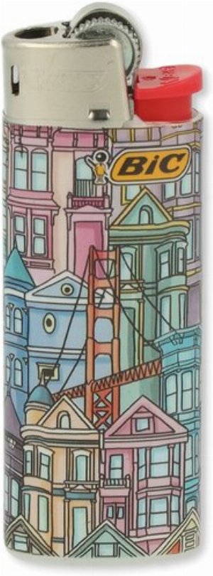 BIC Mini Feuerzeug – Cities Edition San Francisco (6v8)