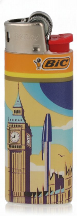 BIC Mini Feuerzeug – Monumental Pen Serie „London Skyline