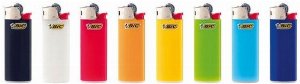 BIC Mini Einweg-Feuerzeug mit Steinzündung – Farbmix