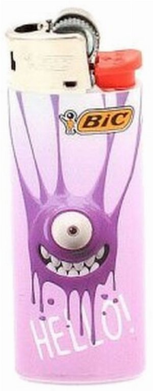 BIC Mini Feuerzeug – Sticky Monster „HELLO!