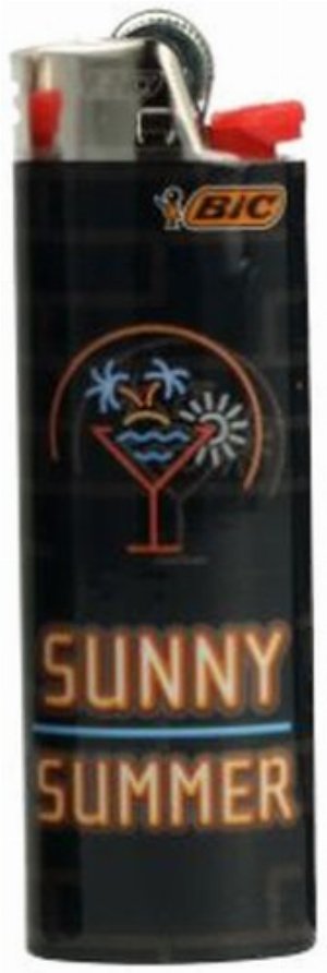 BIC Neon Cocktails Einweg-Feuerzeug – „Sunny Summer