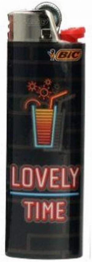 BIC Neon Cocktails Einweg-Feuerzeug – „Lovely Time