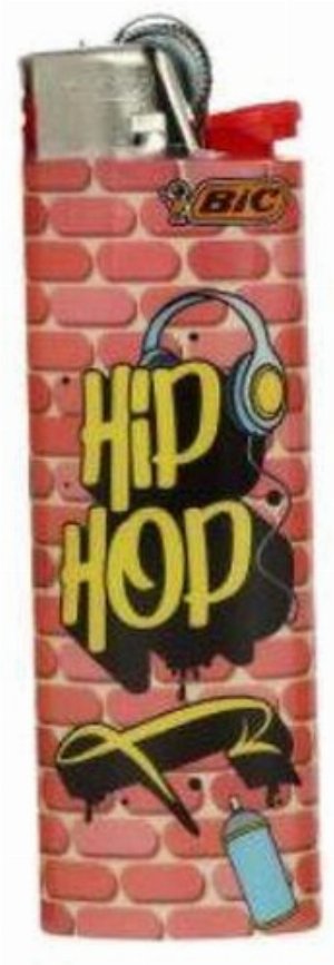 BIC Rhythms 2v8 – Design-Einwegfeuerzeug Hip-Hop Edition