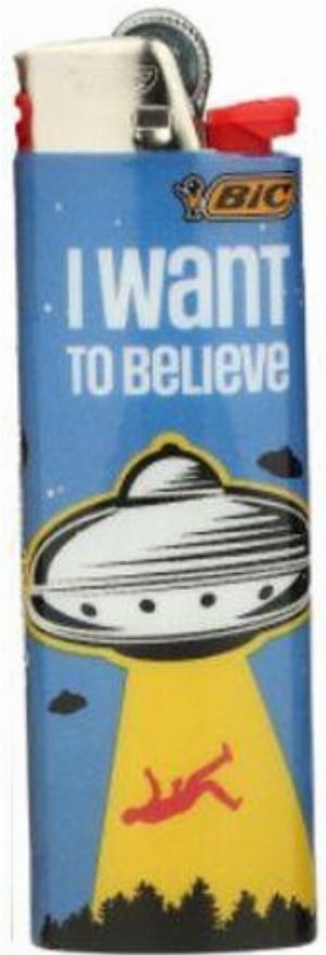 BIC Maxi Einweg-Feuerzeug – Space Spirit „UFO