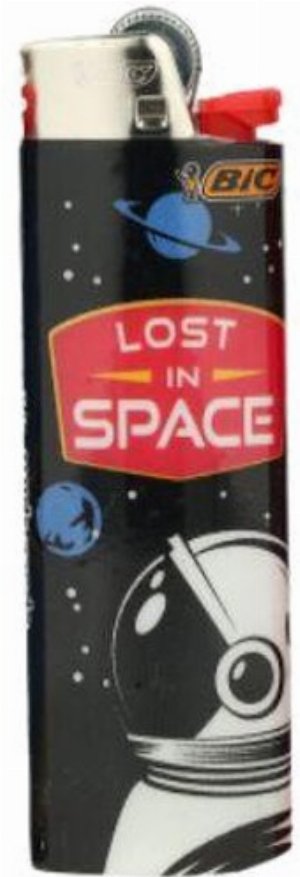 BIC Maxi Einwegfeuerzeug – Space Spirit „Astronaut