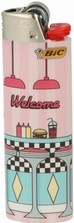 BIC Maxi Einweg-Feuerzeug – Dinner-Edition „Welcome