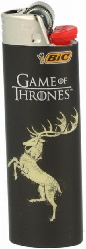 BIC Maxi Einwegfeuerzeug – Game of Thrones Edition „House Baratheon