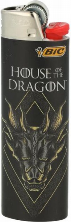 BIC Maxi Einwegfeuerzeug – House of the Dragon Edition (Nr. 2v8)
