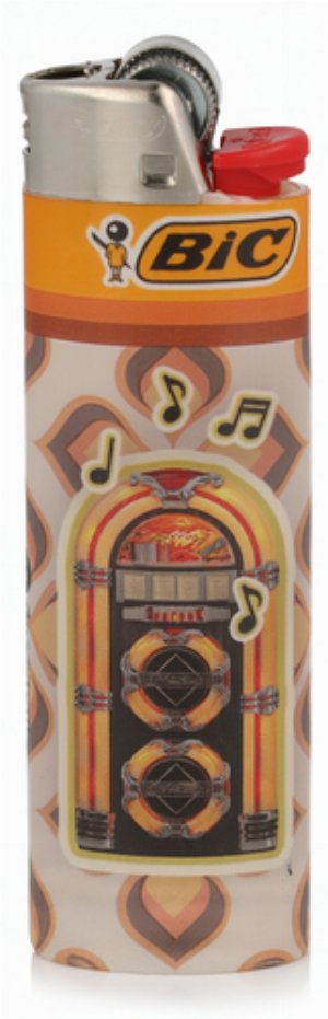 BIC Maxi Feuerzeug – Retro Joy „Jukebox