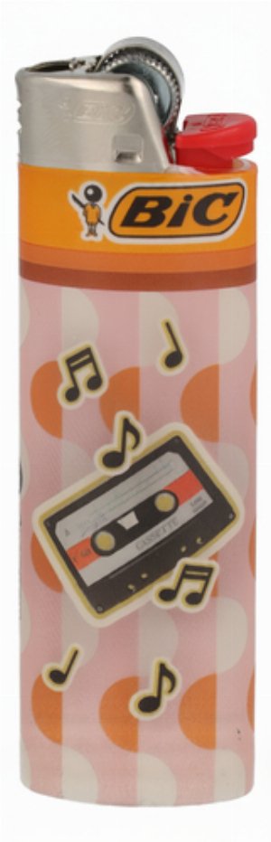 BIC Maxi Feuerzeug – Retro Joy „Kassette
