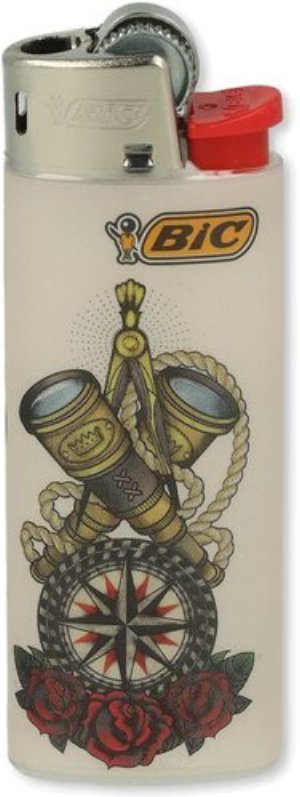 BIC Mini Feuerzeug – Sailor Kollektion Nr. 8/8 „Nautisches Tattoo