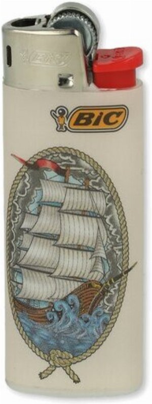 BIC Mini Sailor Feuerzeug – Segelschiff-Motiv (1 von 8)