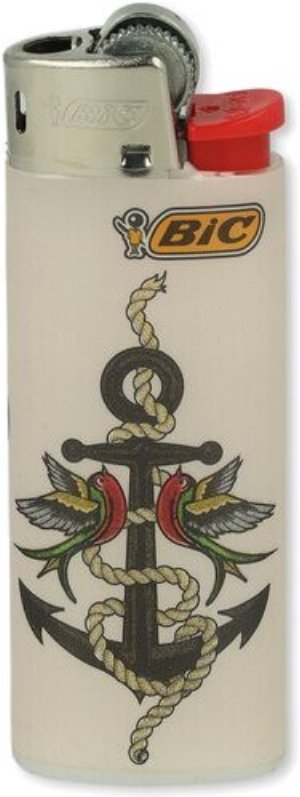 BIC Mini Feuerzeug – Sailor Kollektion „Anker & Schwalben