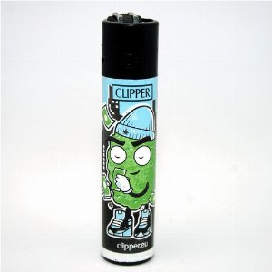 Clipper Gasfeuerzeug – 420 Buddies Edition „Blau