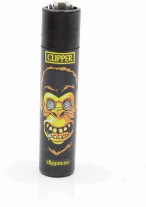 Clipper Gasfeuerzeug – Affen-Motiv (Nr. 2/4)