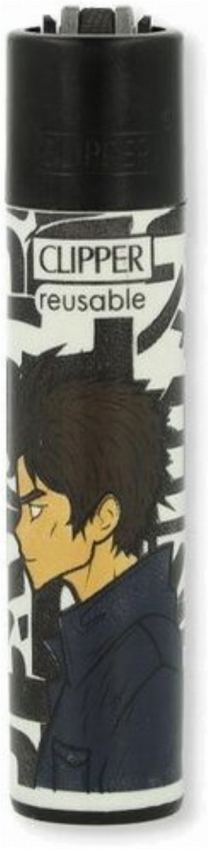 Clipper Gasfeuerzeug – Anime Soul Edition (1v4, Junge im Manga-Style)