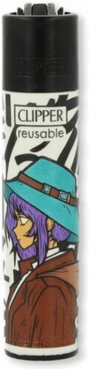 Clipper Gasfeuerzeug – Anime Soul Edition „Lila Mädchen