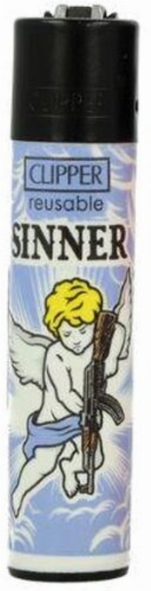 Clipper Gasfeuerzeug – Badass Angels 4 „Sinner
