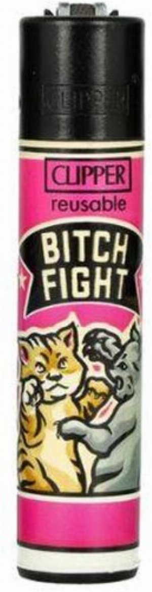 Clipper Gasfeuerzeug „Bitch Fight