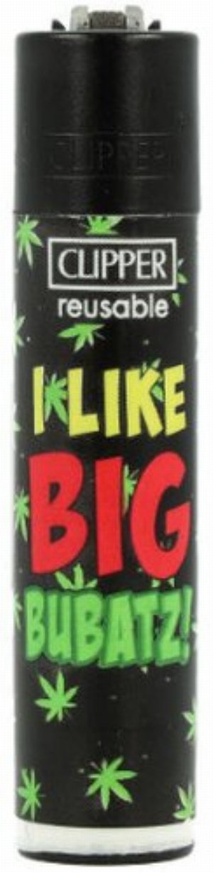 Clipper Gasfeuerzeug „I Like Big Bubatz!