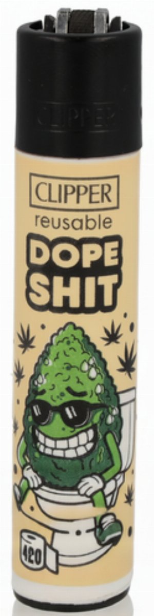 Clipper Bud Buddies Feuerzeug „Dope Shit