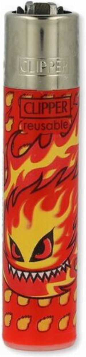 Clipper Gasfeuerzeug „Burningman
