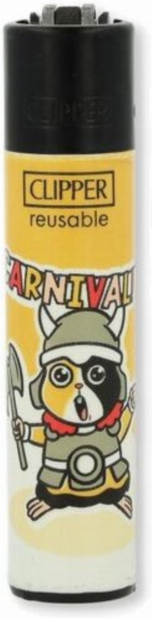 Clipper Gasfeuerzeug – Carnival Animals „Ritter-Meerschweinchen