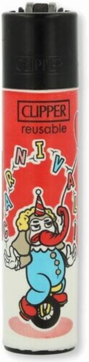 Clipper Gasfeuerzeug – Carnival Animals „Clown-Elefant