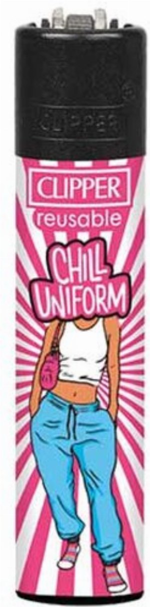 Clipper Feuerzeug Cozy – „Chill Uniform