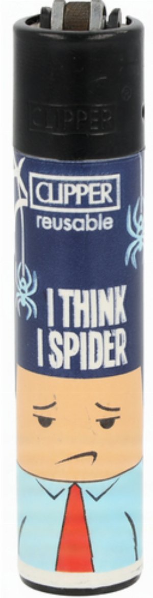 Clipper Feuerzeug „I Think I Spider