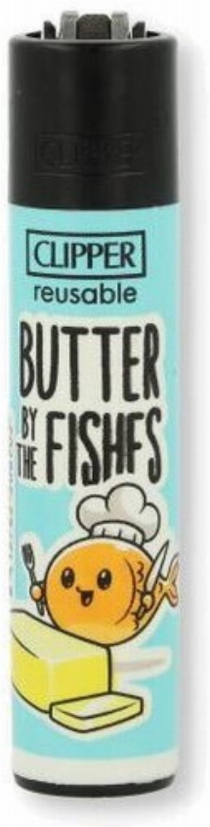 Clipper Gasfeuerzeug „Butter by the Fishes