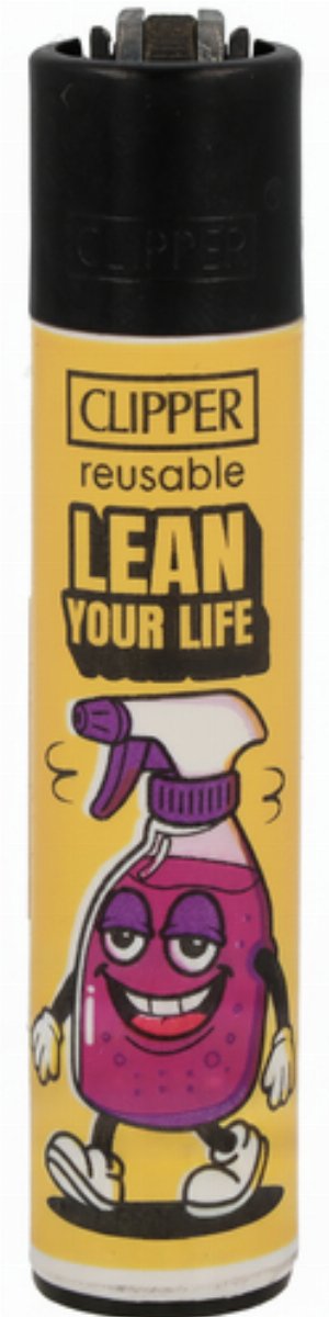 Clipper Nachfüllfeuerzeug „Lean Your Life