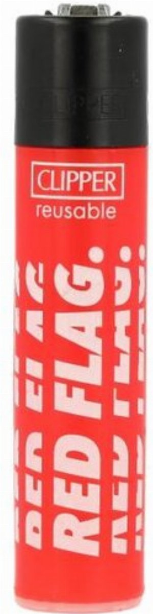 Clipper Gasfeuerzeug – Edition Ehrenlos „RED FLAG