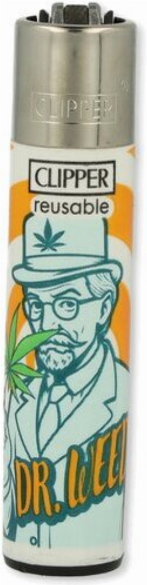 Clipper Gasfeuerzeug „Family Weed