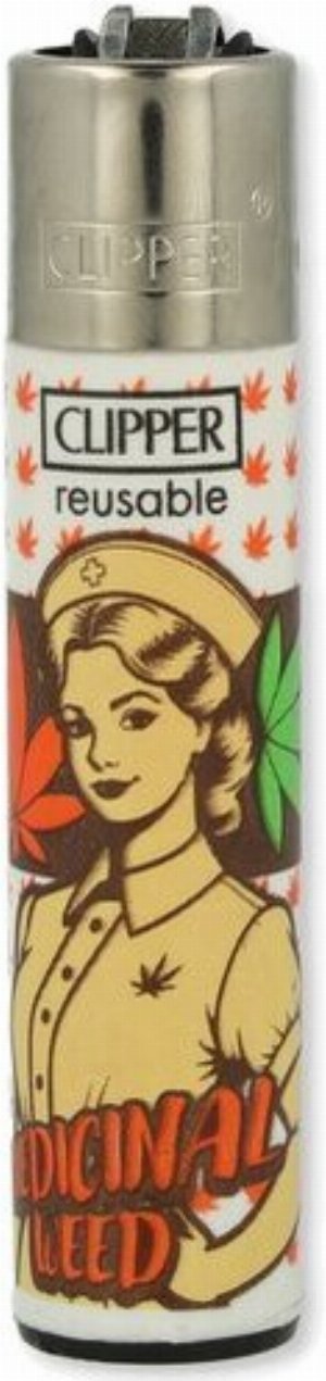 Clipper Gasfeuerzeug „Family Weed