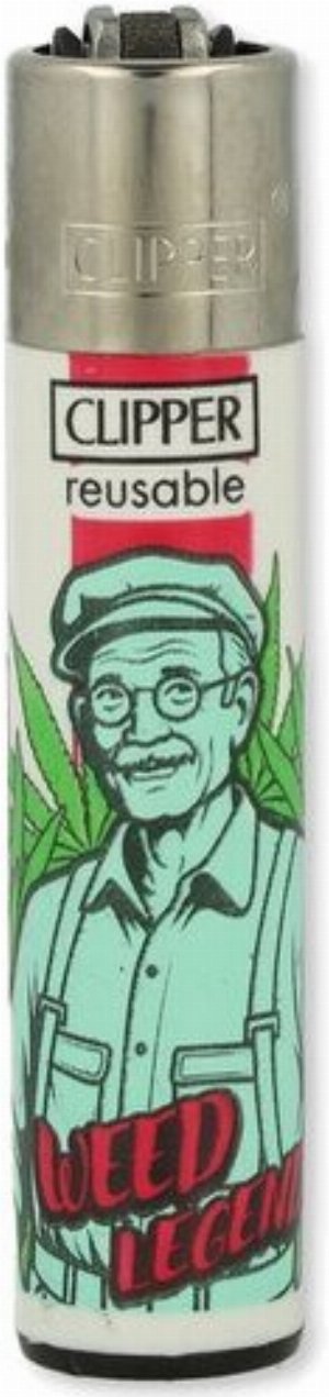 Clipper Gasfeuerzeug „Family Weed