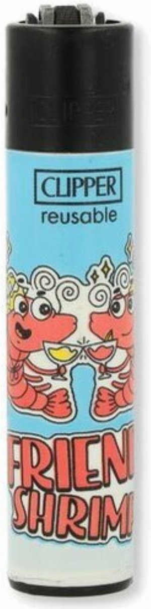 Clipper Gasfeuerzeug „Friend Shrimp