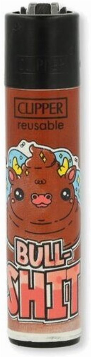 Clipper Gasfeuerzeug – Friendshrimp Edition „Bullshit