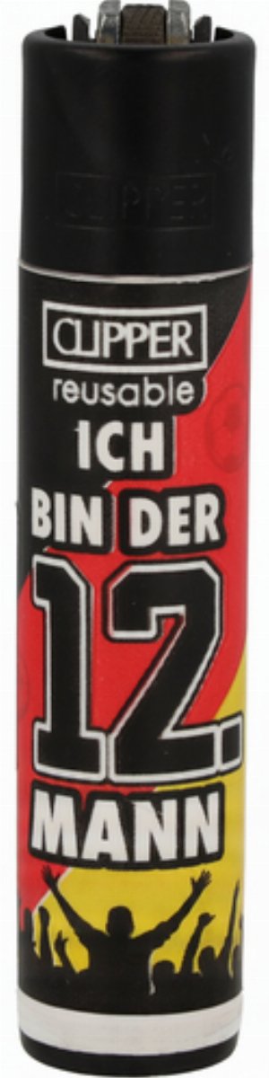 Clipper Feuerzeug „Ich bin der 12. Mann