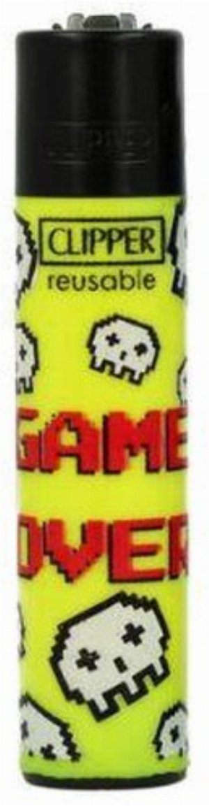 Clipper Gasfeuerzeug „Game Over