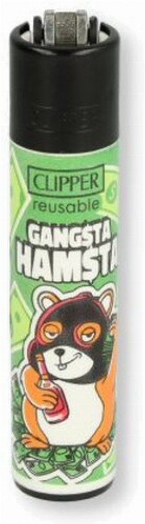 Clipper Gasfeuerzeug „Gangsta Hamsta