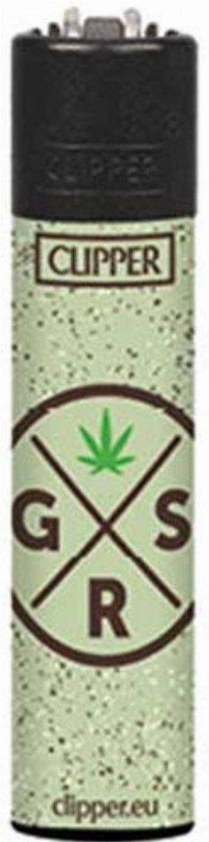 Clipper Gasfeuerzeug „Hanf + Gras