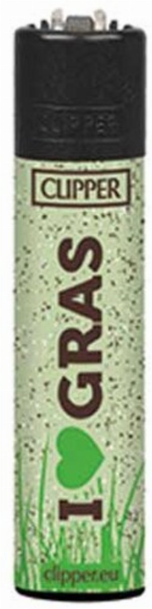 Clipper Gasfeuerzeug „Hanf & Gras