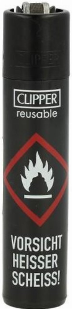 Clipper Gasfeuerzeug „Heisser Scheiss