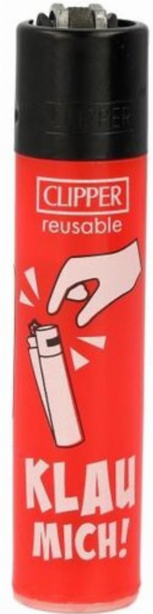 Clipper Gasfeuerzeug „Klau Mich!