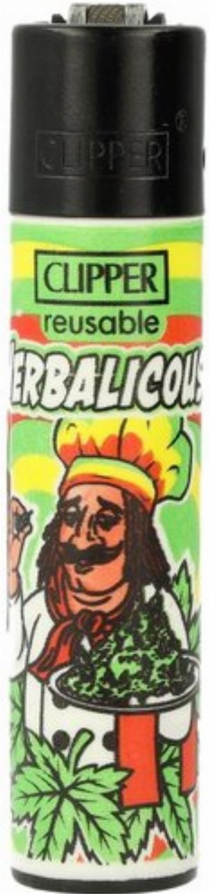 Clipper Gasfeuerzeug – Herbalicious Edition (Nr. 1v4)
